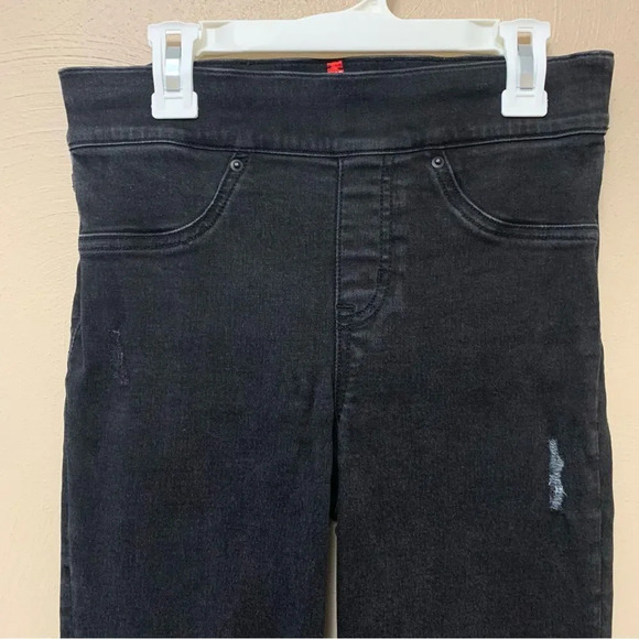 Spanx Vintage Distressed Ankle Skinny Jeans - Picture 5 of 13